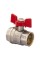 Кран кульовий FERRO PL 3/4" ГГМ art. 602 (латуна куля) (FE0557)