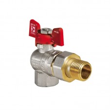 Кран с американкой 3/4" (Koer KR.228) угловой (KR0018)