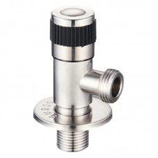 Кран для підключення сантехприладів з нерж. сталі SUS304 Champion VAL-04 1/2x1/2 (CH0323)