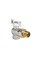 Кран з американкою 1/2" (Koer KR.228.W) кутовий білий (KR0099)