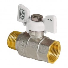 Кран шаровой Koer 1" ГШМ (KR.218.W) белый (KR0184)