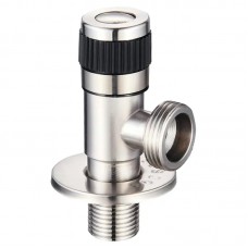 Кран для подключения сантехприборов Mixxus VAL-05-1/2x3/4 с нерж. стали SUS304 (MI6027)