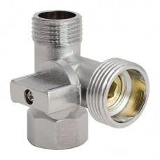 Кран трехходовый 1/2Mx3/4Mx1/2F Koer KR.515 (KR0103)