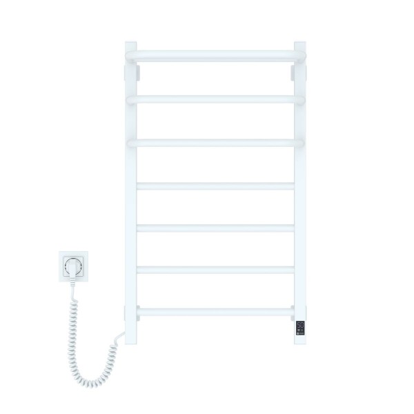 Полотенцесушитель электрический Navin Fortis 480х800 Sensor левый белый