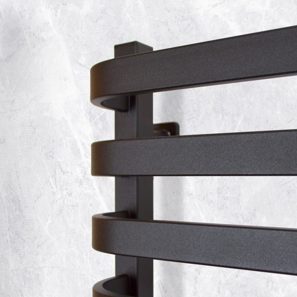 Полотенцесушитель электрический Navin Stugna 480х1200 Sensor правый черный муар