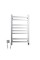 Полотенцесушитель Авангард 480х800 Sensor левый с таймером, матовий сатин