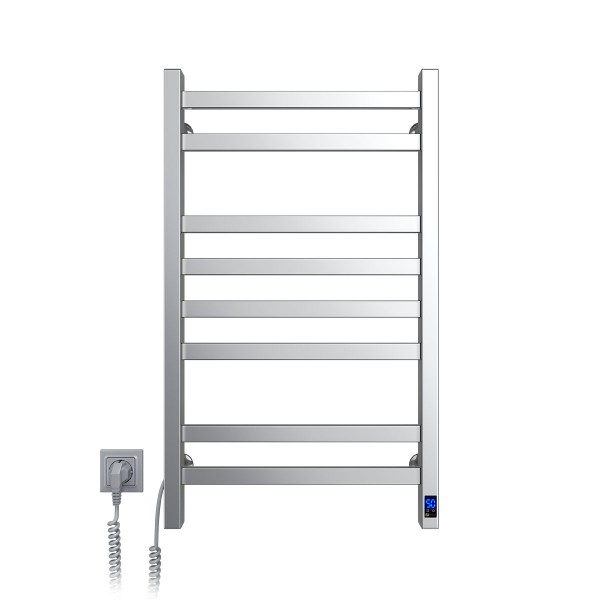 Полотенцесушитель Авангард 480х800 Sensor левый с таймером, матовий сатин