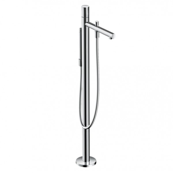 Змішувач підлоговий для ванни Axor Uno Zero і ручним душем (45416000)