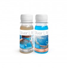 Бесхлорный серебряный дезинфектант для басейнов 2*50мл Silver Life