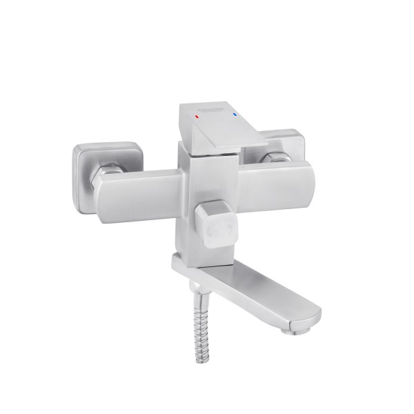 Смеситель для ванны Kroner KRP Edelstahl Kubus - ESG060