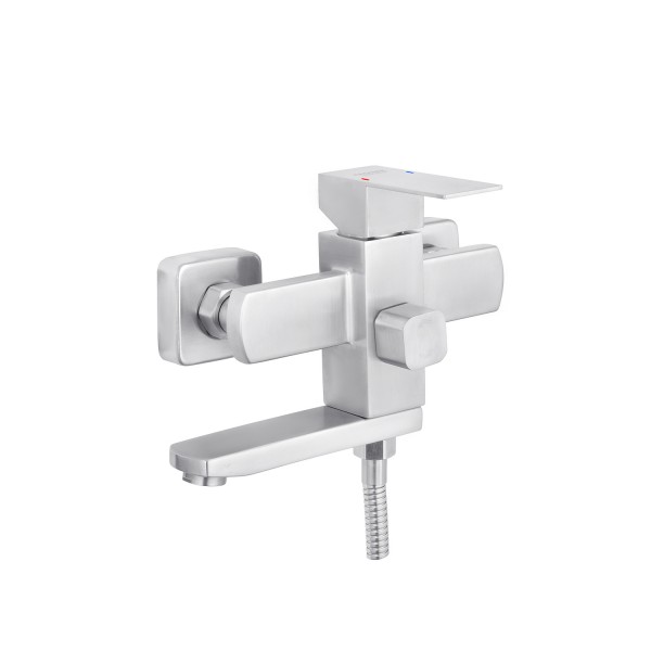 Смеситель для ванны Kroner KRP Edelstahl Kubus - ESG060