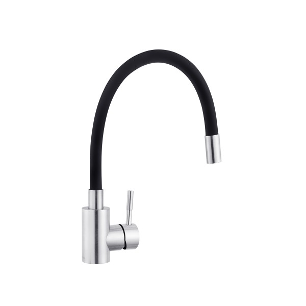 Смеситель для кухни с гибким изливом Kroner KRP Edelstahl Klassisch - ESG035BLK