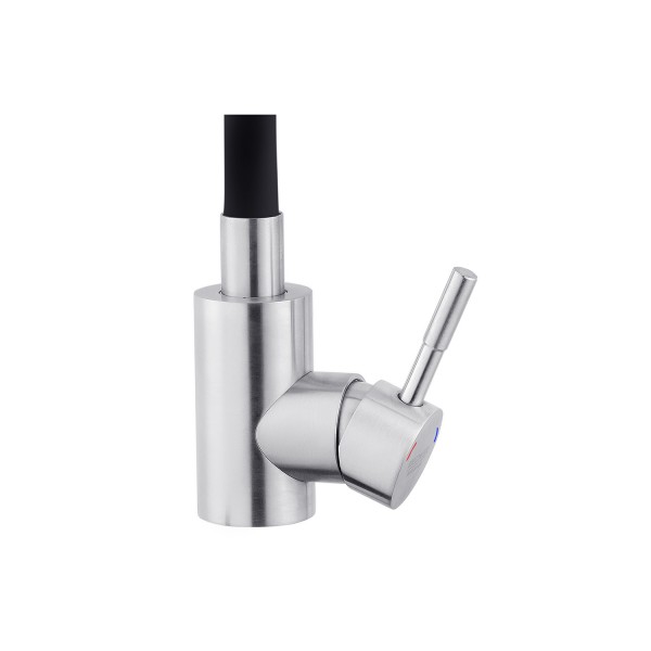 Смеситель для кухни с гибким изливом Kroner KRP Edelstahl Klassisch - ESG035BLK