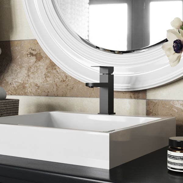 Смеситель для раковины Kroner KRP Edelstahl Kubus - SCH010