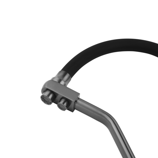 Смеситель для кухни с подключением к фильтру Kroner KRP Edelstahl Klassisch - PVD03817BLK