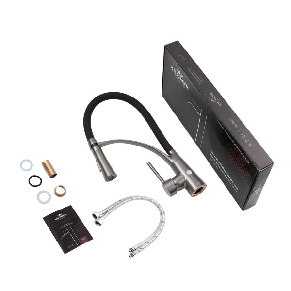 Змішувач для кухні Kroner KRP Ersel - GRP03393BLK