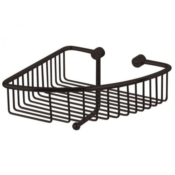 Полка решетка для ванной Aqua-World КС007-19B чёрная