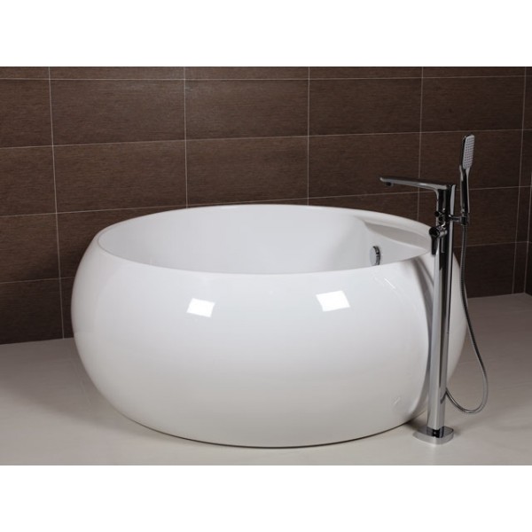 Ванна акриловая островная с переливом Aqua-World AW404