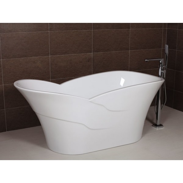 Ванна акриловая островная с переливом Aqua-World AW533