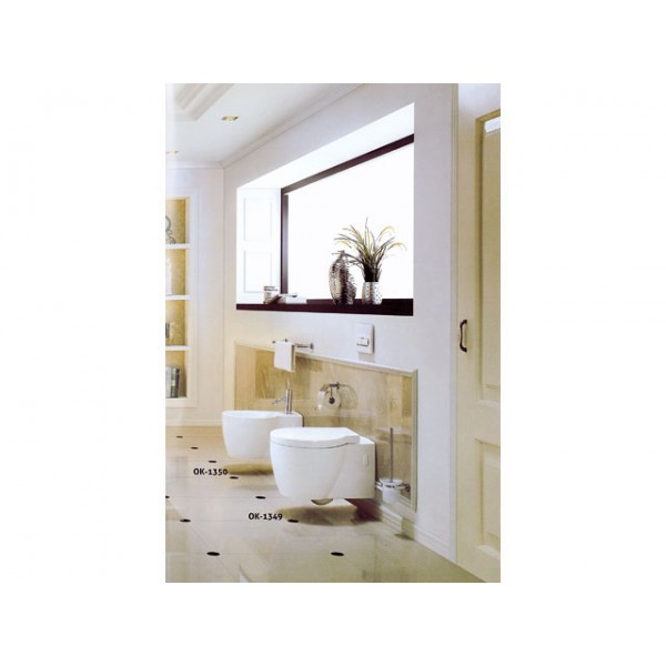 Унитаз подвесной с сиденьем Aqua-World COMPASS CS-1349