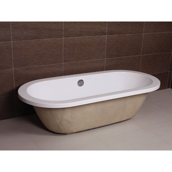 Ванна акриловая врезная с переливом Aqua-World AW805-2