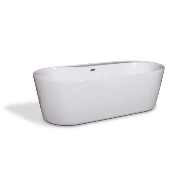 Ванна акриловая островная с переливом Aqua-World AW525