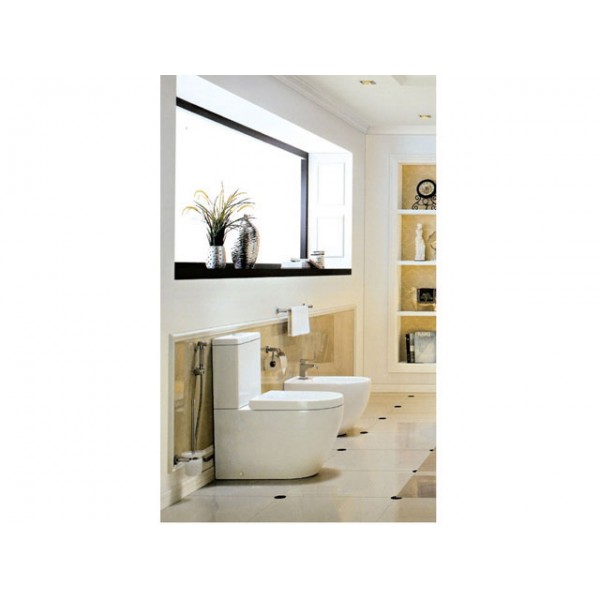 Унітаз підлоговий з сидінням і бачком Aqua-World SOLO SL-1738