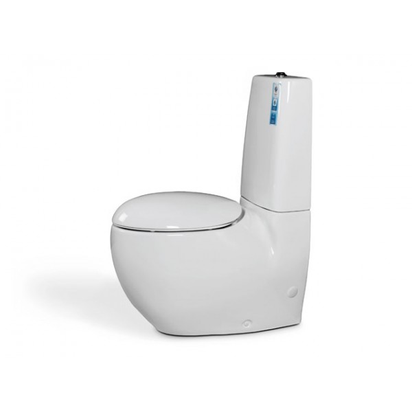 Унітаз підлоговий з сидінням і бачком Aqua-World EGLOSS Eg-0002