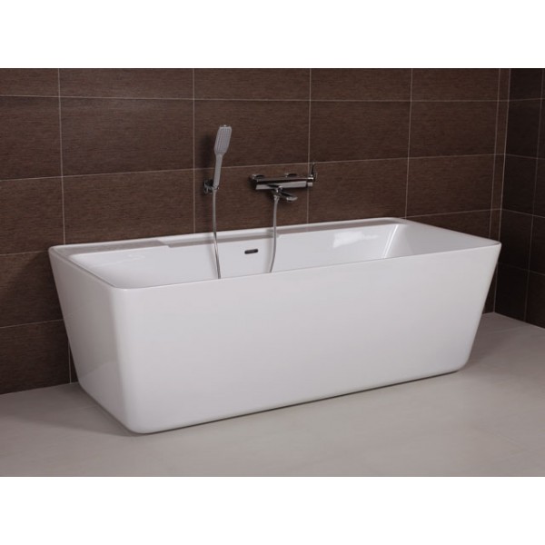 Ванна акриловая островная с переливом Aqua-World AW527