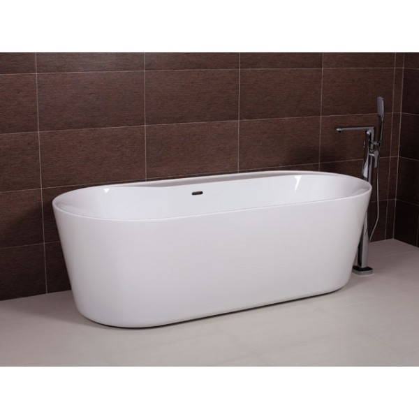 Ванна акриловая островная с переливом Aqua-World AW525