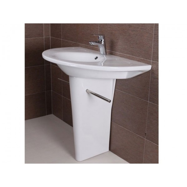 Умивальник на п'єдесталі 750х580х880 Aqua-World COMPASS CS-0209