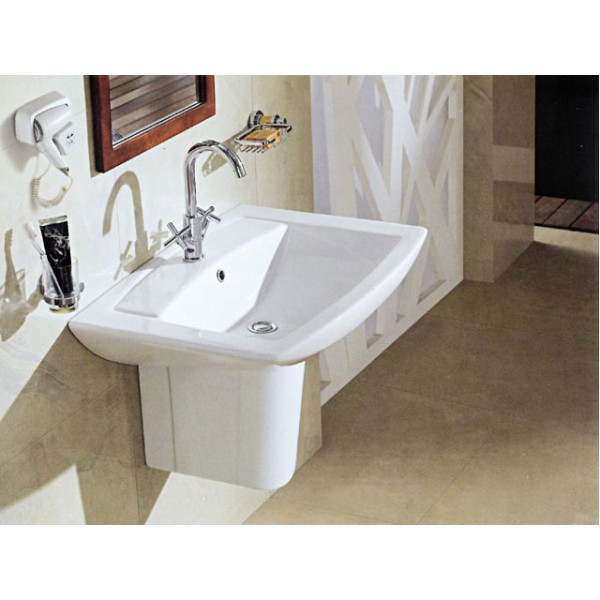 Умывальник на полупьедестале 750х530х530 Aqua-World SUNRAY SN-0732