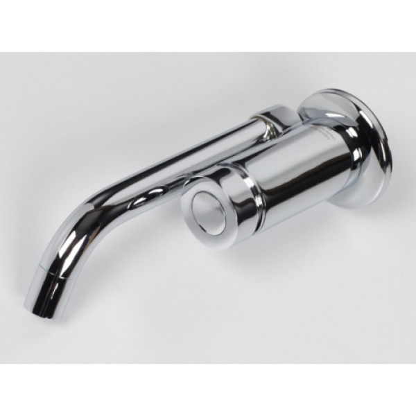 Кран для умывальника настенный нажимной Aqua-World СМ002.5