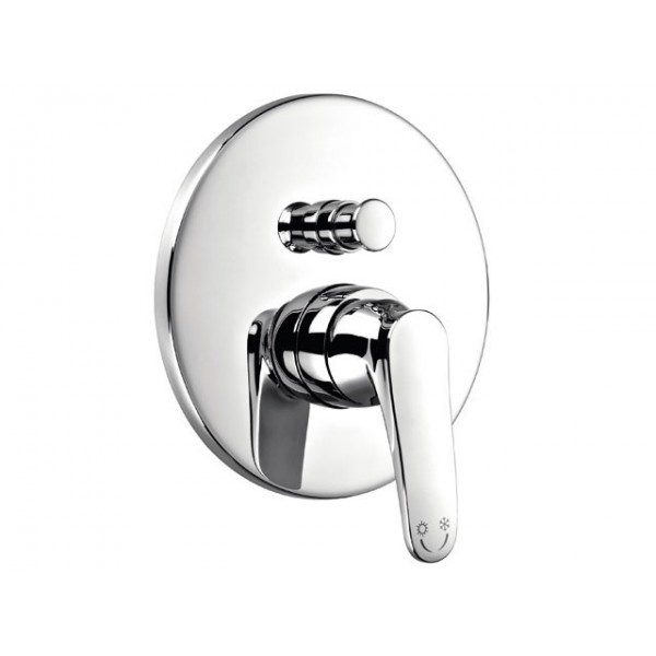 Душова система прихованого монтажу з тропічним душем AQUA-WORLD КАд03