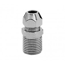 Штуцер с цангой 3/8" х 10 мм наружная резьба REMER 1253810