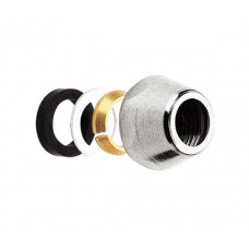Цанговый фитинг для медной подводки 3/8" х 10 мм REMER 117RA