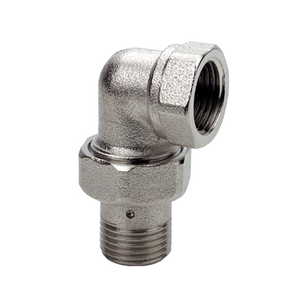 Американка кутова 1/2" хром REMER 462CR12