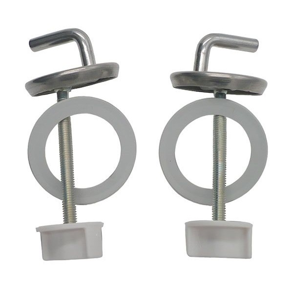 Крепление для сидения на унитаз из хромированной латуни REMER 746