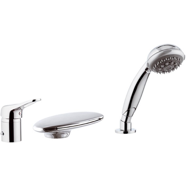 Смеситель врезной на борт ванны REMER K07UF