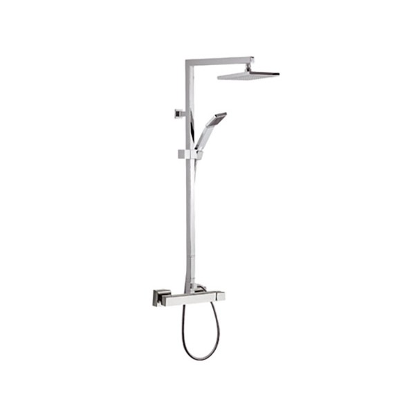 Душова система з тропічним душем зовнішнього монтажу REMER Q37