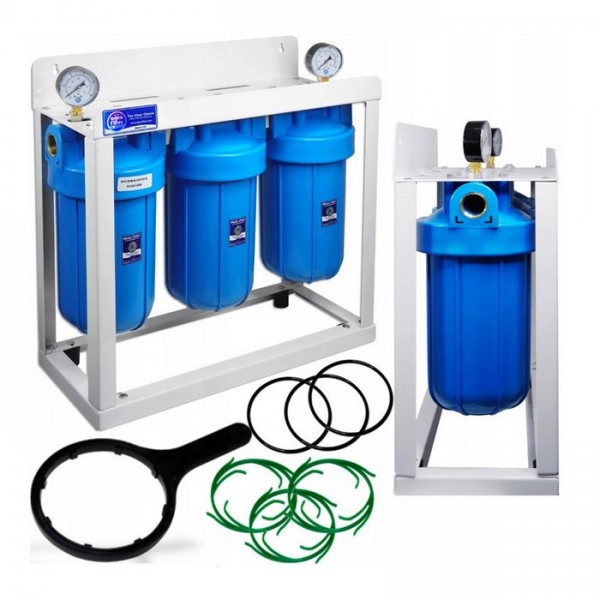 Тройная система фильтрации воды 1" Big Blue 10 Aquafilter HHBB10B