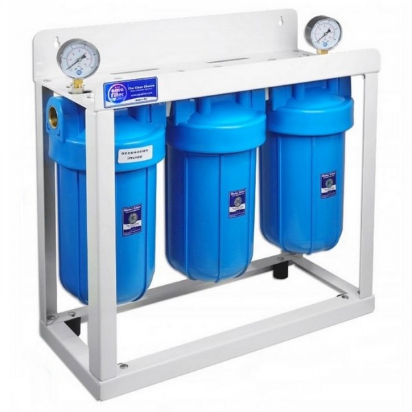 Тройная система фильтрации воды 1" Big Blue 10 Aquafilter HHBB10B