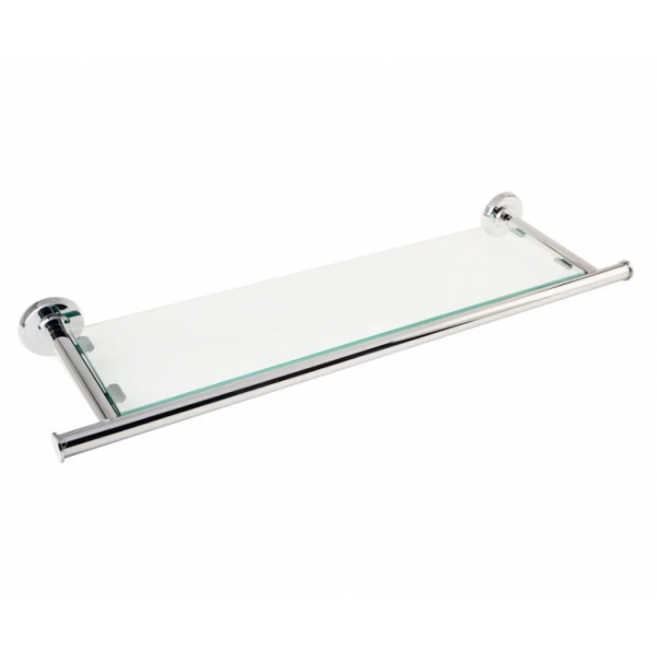 Полка для ванной стеклянная 60 см REMER AR20